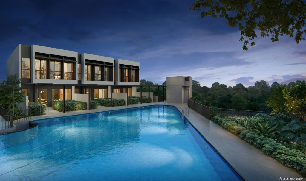 Strata terrace homes